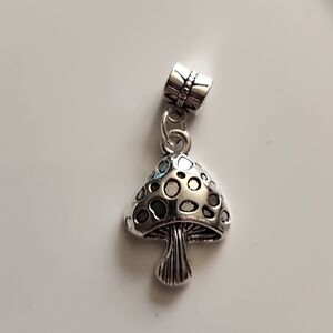 Fairy Garden Toadstool Mushroom  Charm Fits Pandora